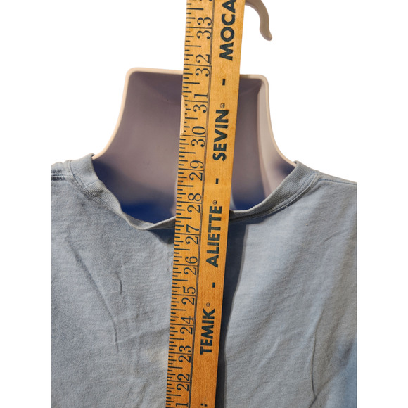 Under Armour T-Shirt Men's Blue Large Cotton HeatGear Loose Fit - Picture 3 of 5